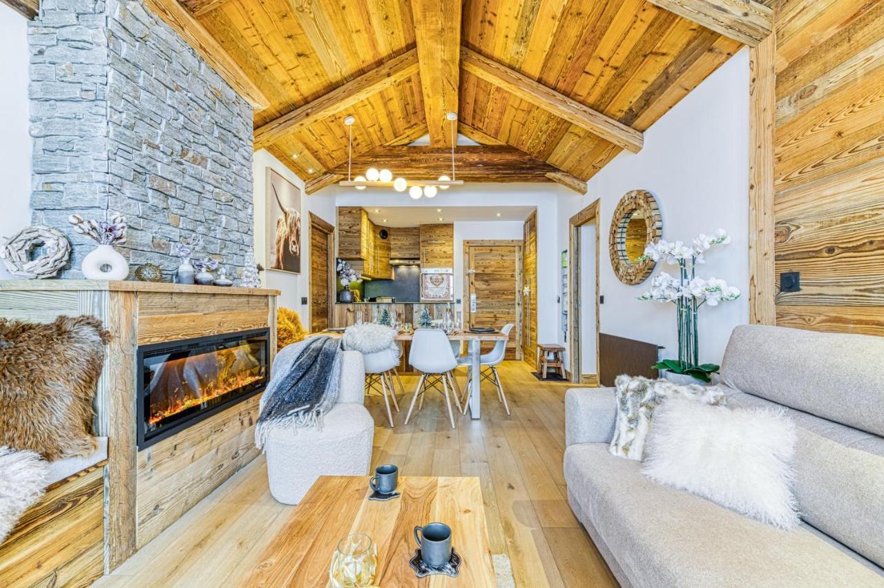 Appartement Style Chalet 5* Vue Mont-Blanc - Arc 1950 Les Arcs  Екстериор снимка