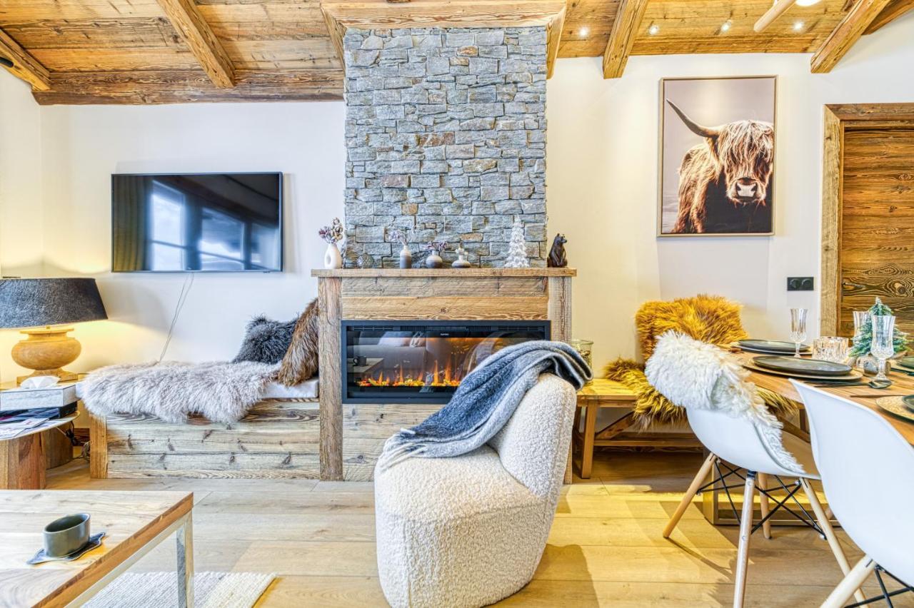 Appartement Style Chalet 5* Vue Mont-Blanc - Arc 1950 Les Arcs  Екстериор снимка